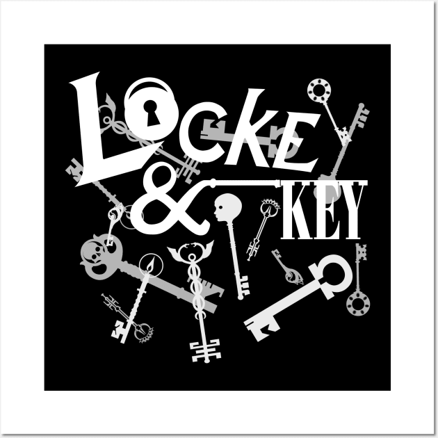 Locke and Key Wall Art by Anilia